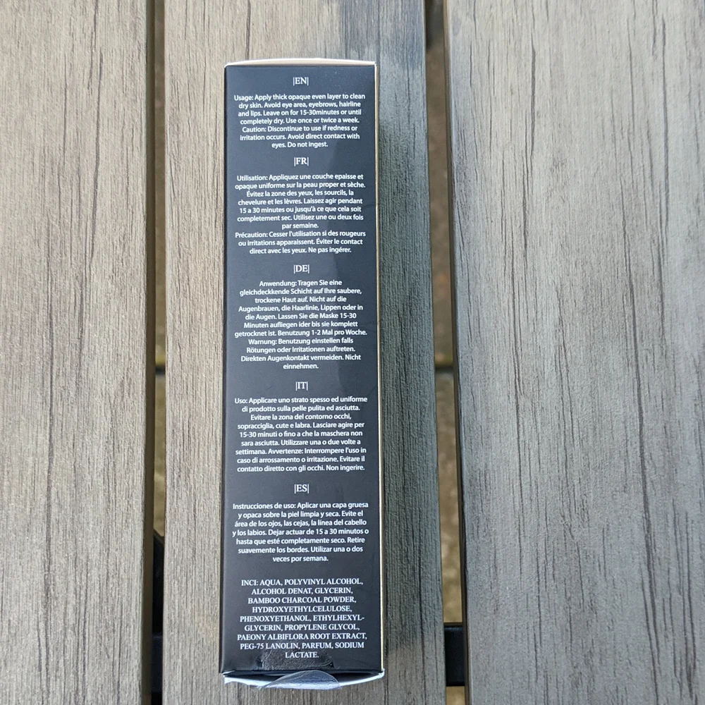 Eclat Skin London Charcoal Black Peel Off Mask - Picture 3 of 4